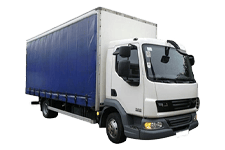 Minibus Rental Pontefract - 7.5 Tonne Curtain Side Truck - Truck hire Pontefract