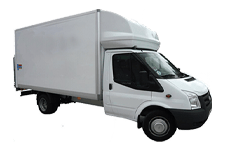 Minibus Rental Pontefract - Ford Luton Box Tail Lift - Van hire Pontefract