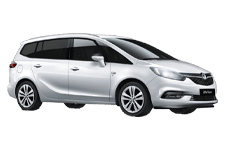 Minibus Rental Pontefract - Vauxhall Zafira 7-Seater - Minibus hire Pontefract